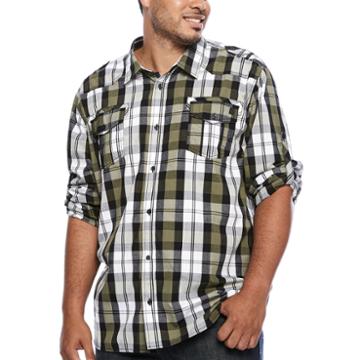 I Jeans By Buffalo Mariano Long-sleeve Woven Shirt