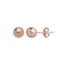 Infinite Gold&trade; 14k Rose Gold 5mm Ball Stud Earrings