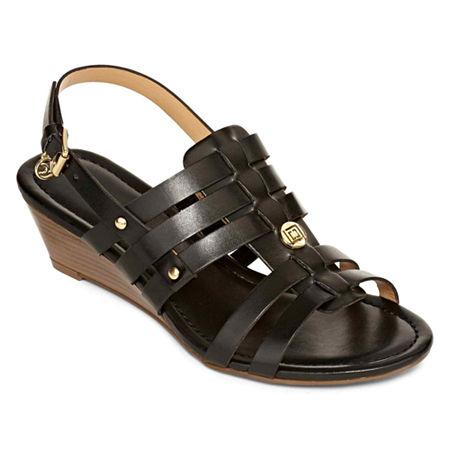 Liz Claiborne Market Wedge Sandals