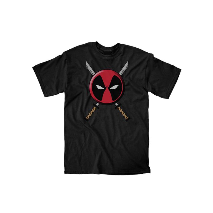 Marvel Deadpool Swords Graphic Tee