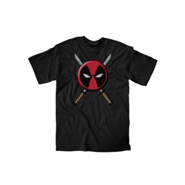Marvel Deadpool Swords Graphic Tee
