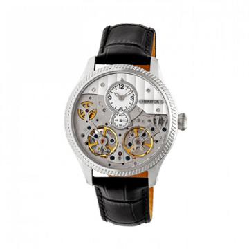 Heritor Unisex Black Strap Watch-herhr7301