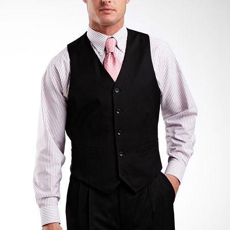Dockers Black Stripe Vest