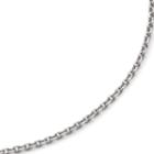 Made In Italy 20 Diamond-cut Cable Chain Sterling Silver