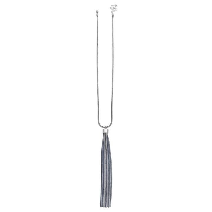 Mixit Clr 0717 Dk Blue 19 Inch Chain Necklace