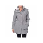 Fleet Street Faux-silk Anorak With Faux-fur Trim Collar