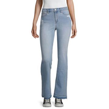 Black Daisy Original Fit Bootcut Jeans-juniors