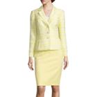 Isabella Long Sleeve Striped Jacket And Skirt Suit Set