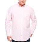 Izod Long Sleeve Animal Button-front Shirt-big And Tall