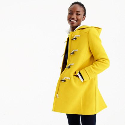 J.Crew The 2007 Italian stadium-cloth wool toggle coat