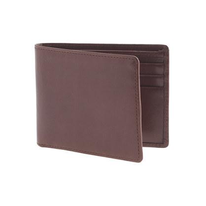 J.Crew Leather billfold wallet