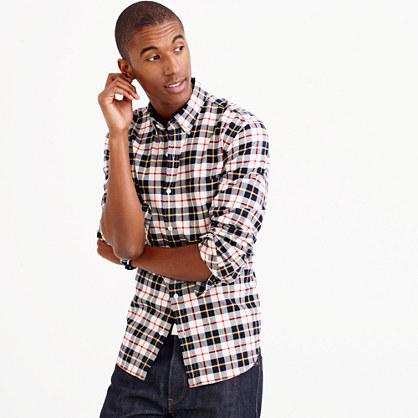 J.Crew Slim vintage oxford shirt in Kelly plaid