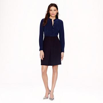 J.Crew Collection silk ensemble dress