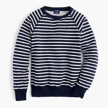 J.Crew Saint James for J.Crew striped sweatshirt