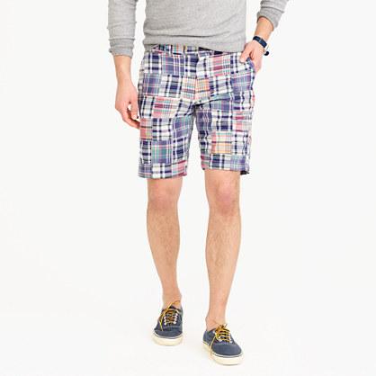 J.Crew 10.5 short in patchwork madras