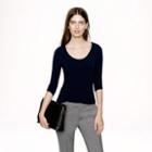 J.Crew Stretch suiting tee