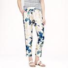 J.Crew Collection track pant in cove floral