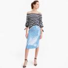 J.Crew Collection striped sequin skirt
