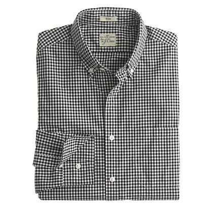 J.Crew Slim Secret Wash shirt in spring gingham