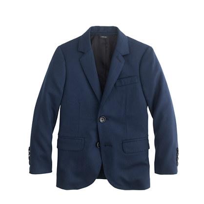 J.Crew Boys' Ludlow suit jacket in Italian wool flannel
