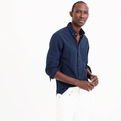 J.Crew Slim seersucker shirt