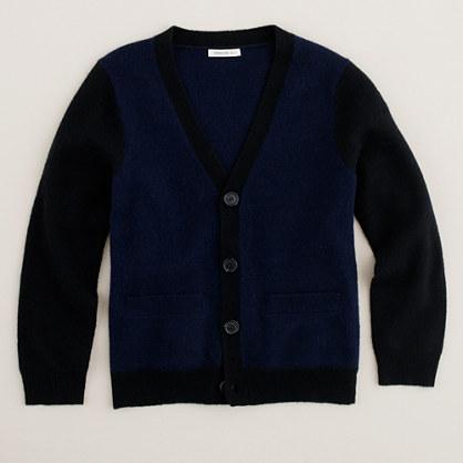 J.Crew Boys' merino contrast cardigan