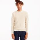 J.Crew Cotton crewneck sweater in waffle knit