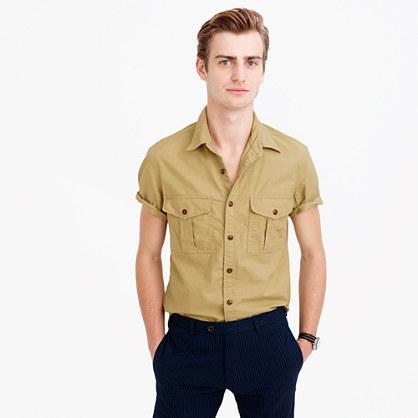 J.Crew Wallace & Barnes short-sleeve utility shirt
