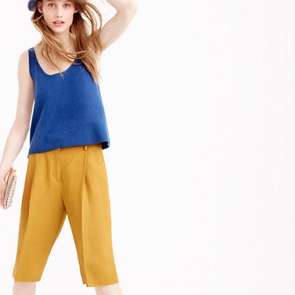 J.Crew Collection Italian linen short