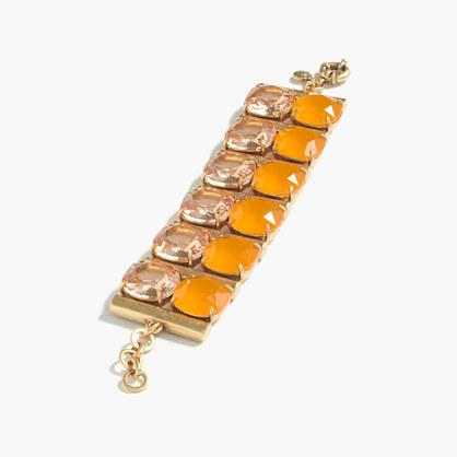 J.Crew Crystal column bracelet
