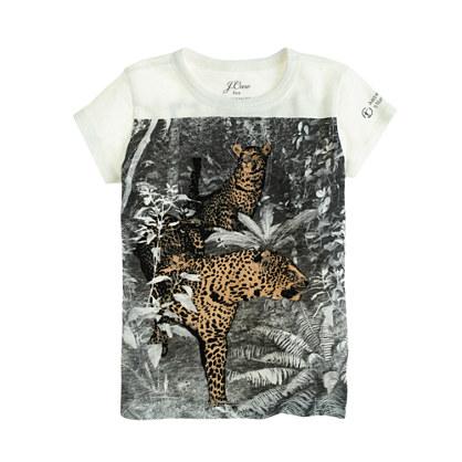 J.Crew J.Crew for the American Museum of Natural History leopard T-shirt