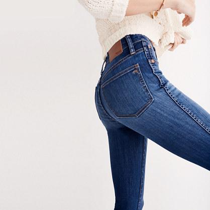 J.Crew Madewell 10 high-rise skinny jean in Danny wash