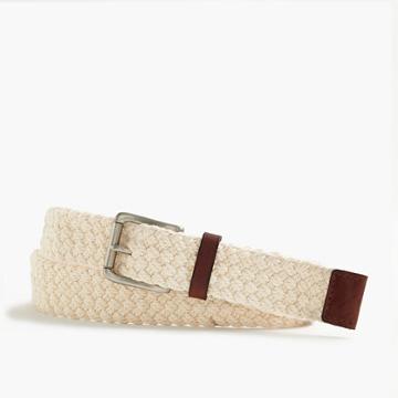 J.Crew Woven cotton belt
