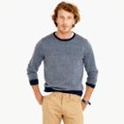 J.Crew Merino wool crewneck sweater in bird's-eye stitch