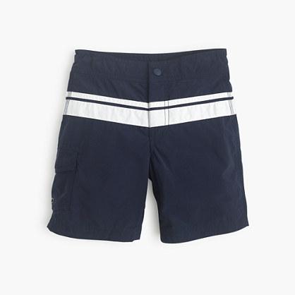 J.Crew Boys' board short in double-stripe