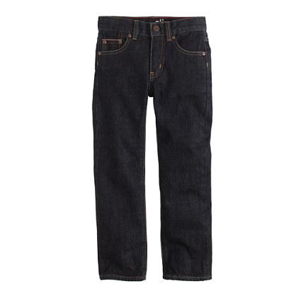 J.Crew Boys' slim selvedge jean in rinsed wash
