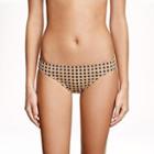 J.Crew Grid dot bikini