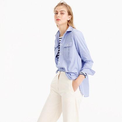J.Crew End-on-end cotton workshirt
