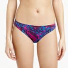 J.Crew Midnight floral bikini bottom