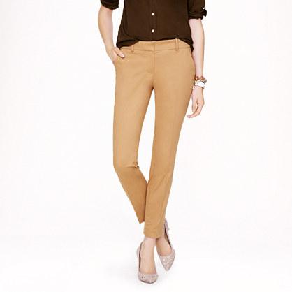 J.Crew Tall caf&eacute; capri pant