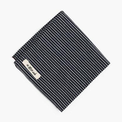 J.Crew The Hill-side® pocket square in father and son stripe