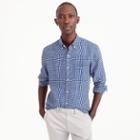 J.Crew Irish linen shirt in check