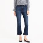 J.Crew Billie demi-boot crop jean in Brookdale wash