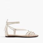 J.Crew Knotted leather sandals