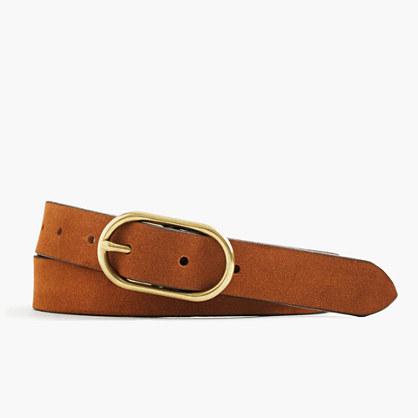J.Crew Vintage suede belt