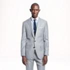 J.Crew Ludlow suit jacket in pinstripe Italian wool