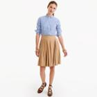J.Crew Collection suede mini skirt
