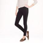 J.Crew Pixie pant in leather tuxedo stripe