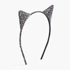 J.Crew Girls' glitter cat ear headband