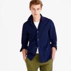 J.Crew Wallace & Barnes garment-dyed cotton-linen shirt-jacket